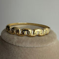 Modern Desenli Gold Bileklik