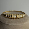 Taş Detaylı Modern Gold Bileklik