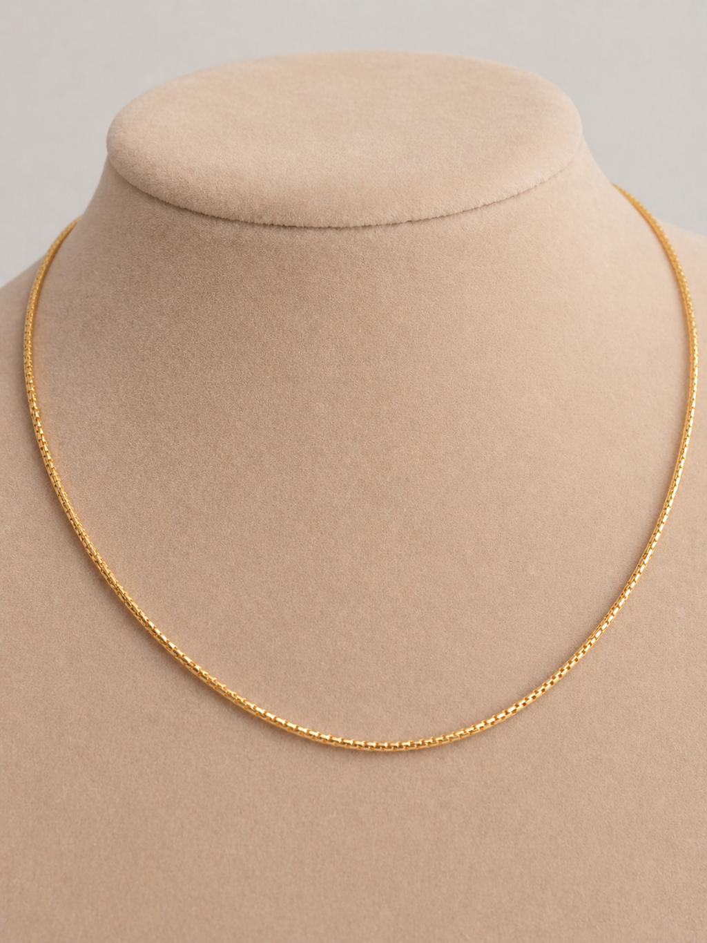 Xuping Premium Gold Minimal İnce Kolye